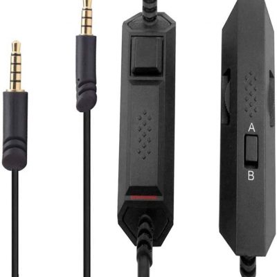 A10 A40 Headsets Cord Replace Inline Mute & Mic Volume Control Audio Cable For Astro A10 A30 A40 A50 G633 G933 Gaming Headphones