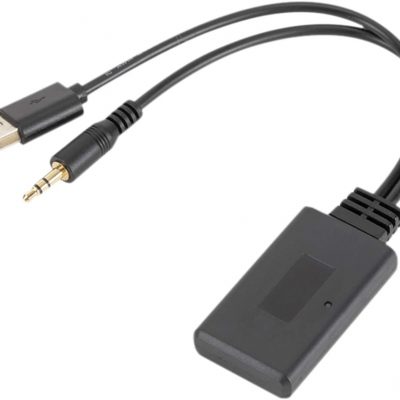 Bluetooth 5.0 Receiver Adapter USB + 3.5mm Jack Stereo Audio For Car AUX Speaker