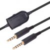 Replacement Cable Inline Mute Volume Control with Microphone for Astro A10/A40/A30/A50 Headsets Cord Lead