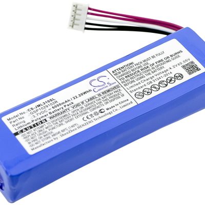 Replacement Type A Battery for JBL GSP1029102R Portable Bluetooth Speaker