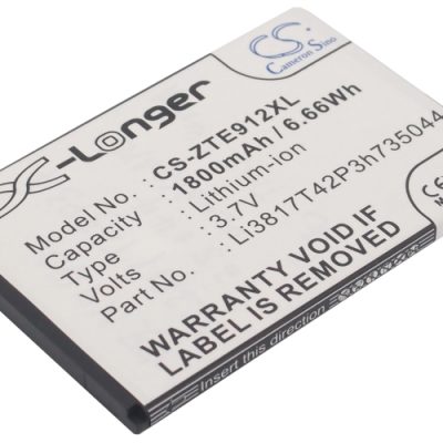 Replacement Battery for ZTE Li3818T43P3h735044