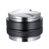 58mm Coffee Distributor Hand Tamper Dual Head Coffee Leveler Adjustable Depth for Portafilter