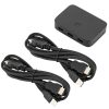 2-Port KVM Splitter USB HDMI KVM Switcher Box For Keyboard Mouse Monitor PC Sharing